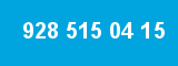 928 515 04 15
